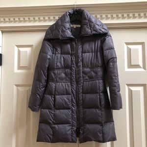 Gray Kenneth Cole Reaction Down Coat